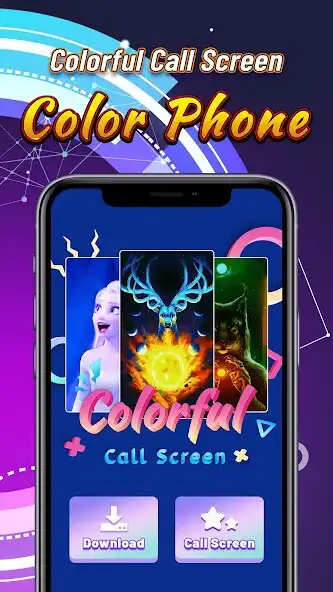 Play Colorful Call Screen - Color  and enjoy Colorful Call Screen - Color with UptoPlay