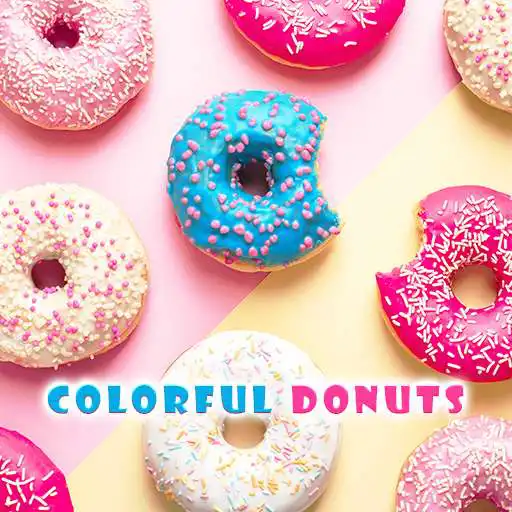 Play Colorful Donuts Theme APK