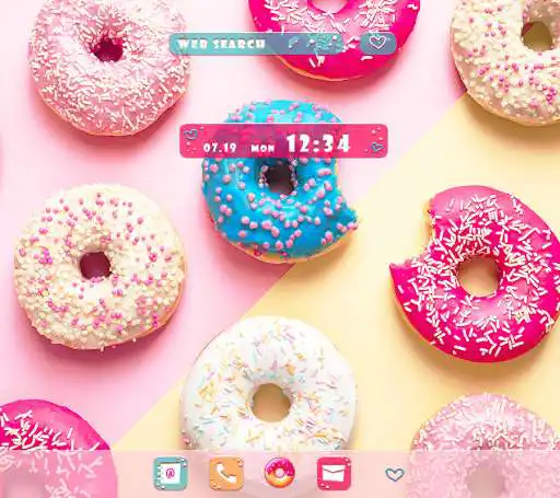 Play Colorful Donuts Theme  and enjoy Colorful Donuts Theme with UptoPlay