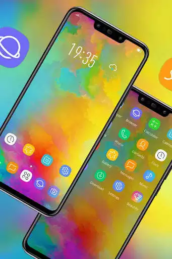 Play Colorful Galaxy M30 M40 official theme hd launcher  and enjoy Colorful Galaxy M30 M40 official theme hd launcher with UptoPlay