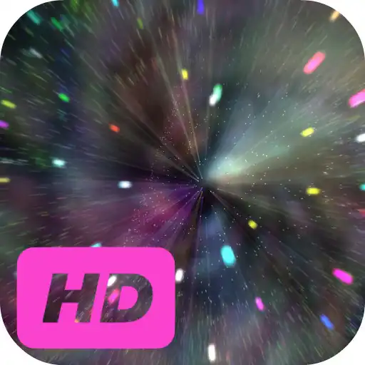 Play Colorful Galaxy Spin Video Live Wallpaper APK