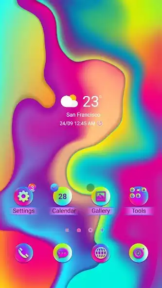 Play Colorful Liquid - Wallpaper  and enjoy Colorful Liquid - Wallpaper with UptoPlay