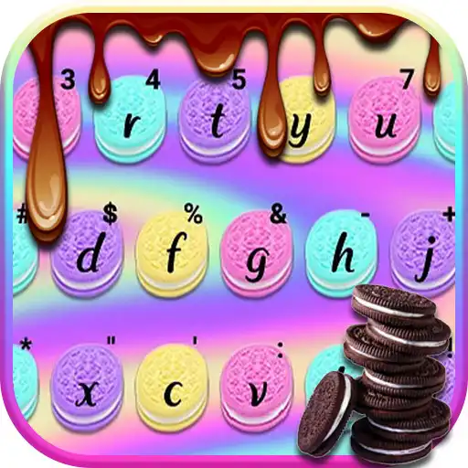 Play Colorful Yummy Cookies Keyboard Theme APK