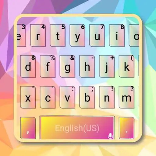 Play Color Geometric Keyboard Theme APK