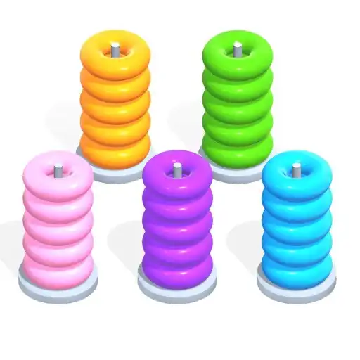 Play Color Hoop Stack APK