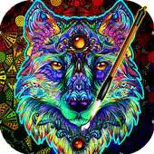 Free play online Coloring Book For Adults Free - ColorWolf APK