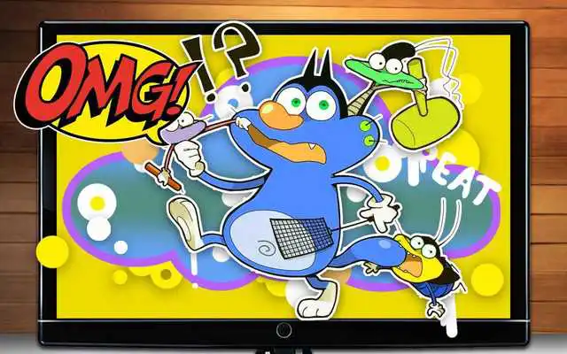 Play Coloring book for Crazy Oggy