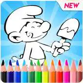 Free play online Coloring Book for Smurfs APK