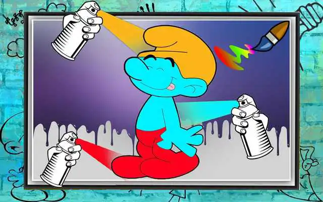 Play Coloring Book for Smurfs