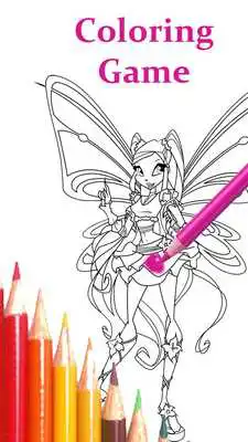 Play Coloring Book For Winx