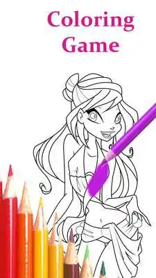 Play Coloring Book For Winx