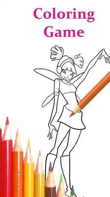 Play Coloring Book For Winx