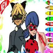 Free play online coloring book miraculous ladybug and cat noir APK