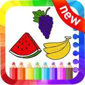 Free play online Coloring Book of Fruits  Drawing Game APK