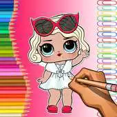 Free play online Coloring Book of Lol Surprise Dolls APK