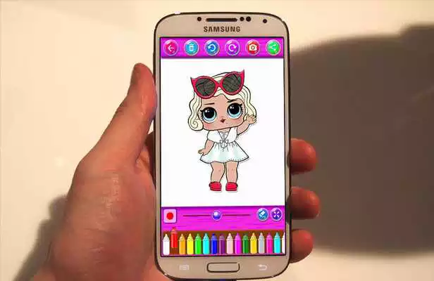 Play Coloring Book of Lol Surprise Dolls