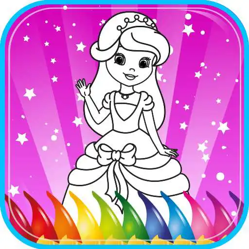 Run free android online Coloring Book Princess Girls APK