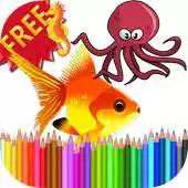 Free play online Coloring book : sea animals APK