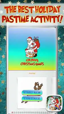 Play Coloring Christmas Games