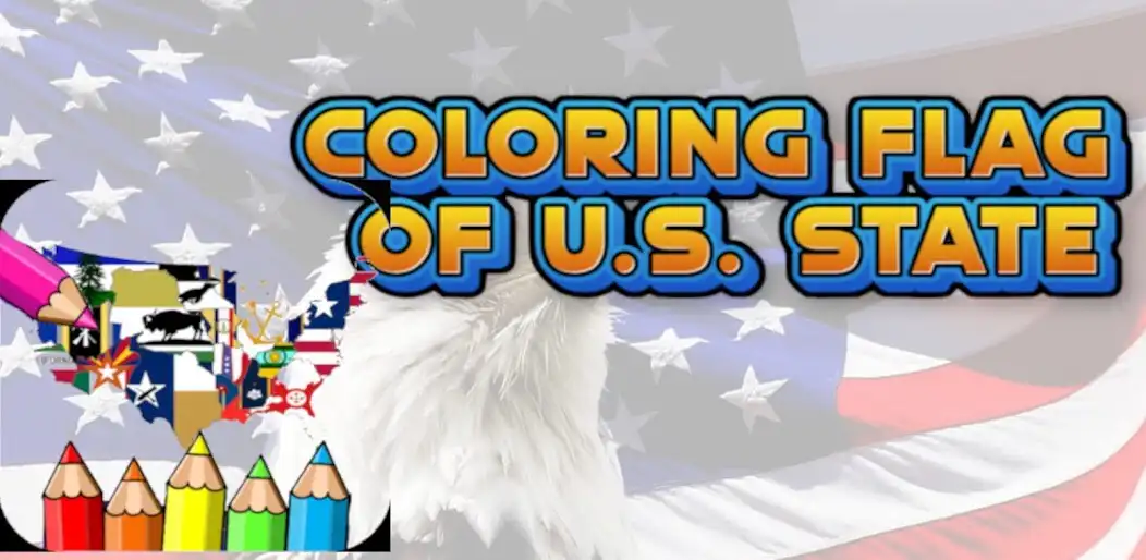 Play coloring flag of U.S. state  and enjoy coloring flag of U.S. state with UptoPlay