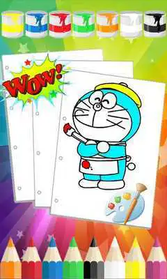 Play Coloring game for Dora-emon