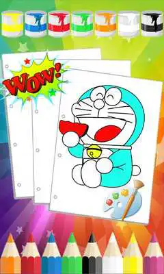 Play Coloring game for Dora-emon