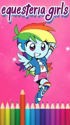 Play Coloring Game for Equestria Girl