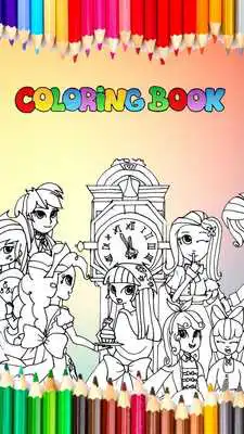 Play Coloring Game For Equestria Girls