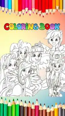 Play Coloring Game For Equestria Girls