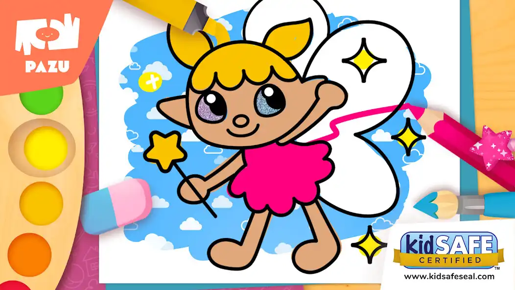 Play Coloring games for kids 2-6  and enjoy Coloring games for kids 2-6 with UptoPlay