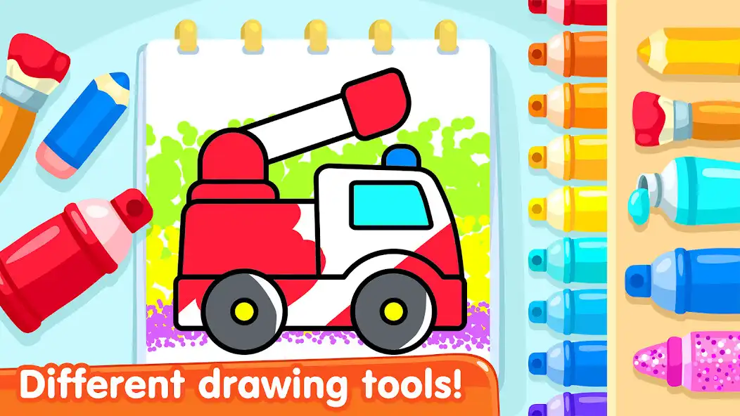 Play Coloring games for kids age 5 as an online game Coloring games for kids age 5 with UptoPlay