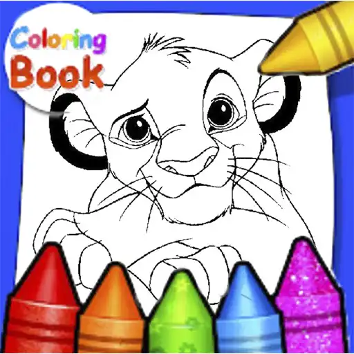 Play Coloring King Lion APK