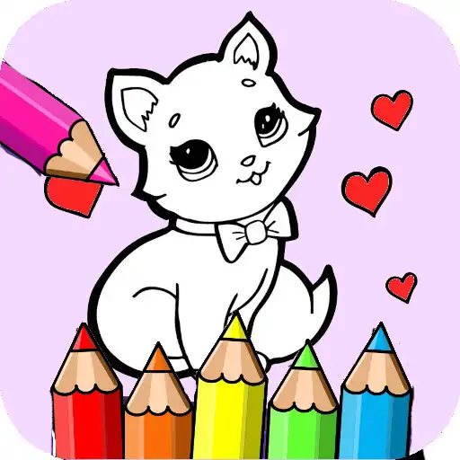 Play coloring little cat and dog APK