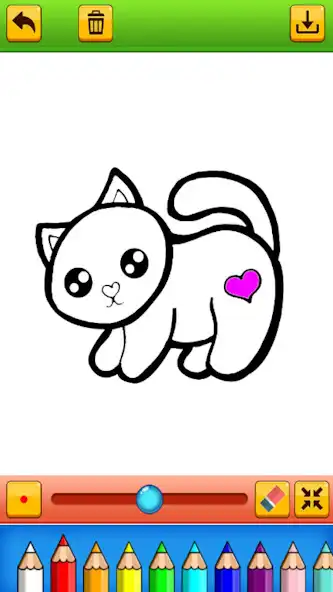 Play coloring little cat and dog as an online game coloring little cat and dog with UptoPlay