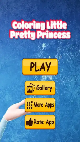 Play coloring little princess as an online game coloring little princess with UptoPlay