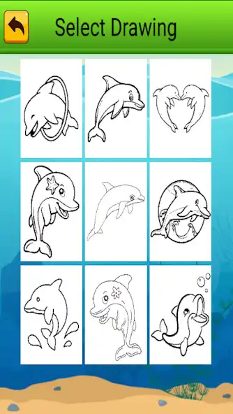 Play Coloring Pages Dolphin Shark as an online game Coloring Pages Dolphin Shark with UptoPlay