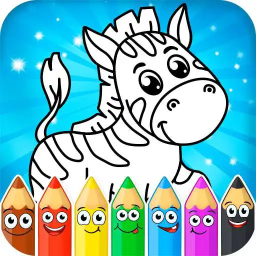 Free play online Coloring pages for children: animals  APK