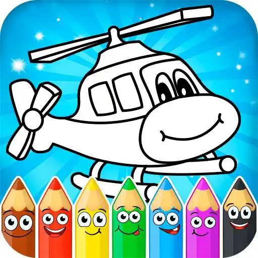 Free play online Coloring pages for children : transport  APK