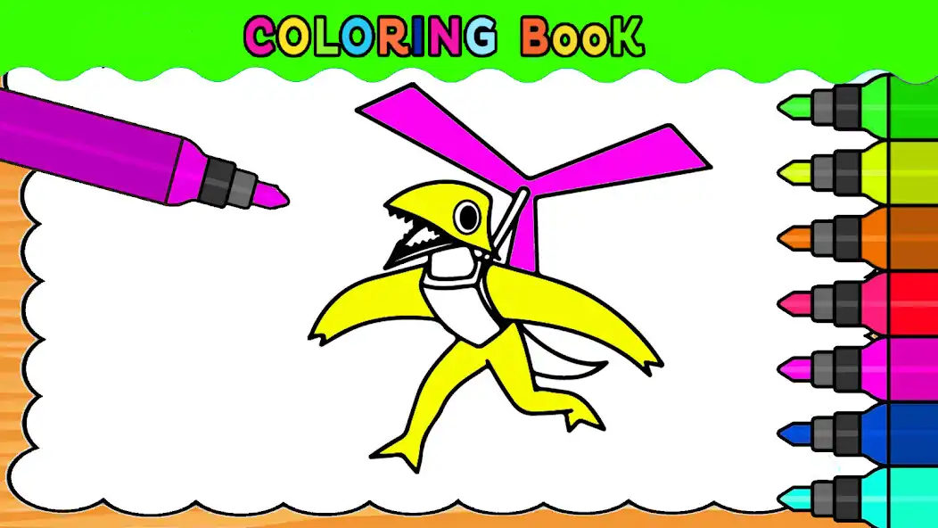 Play Coloring Rainbow Friends 3  and enjoy Coloring Rainbow Friends 3 with UptoPlay