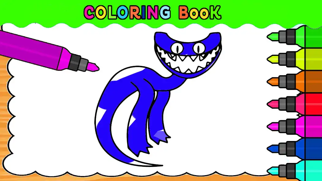 Play Coloring Rainbow Friends 3 as an online game Coloring Rainbow Friends 3 with UptoPlay