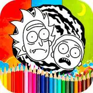 Free play online Coloring Rick And Morty Games  APK