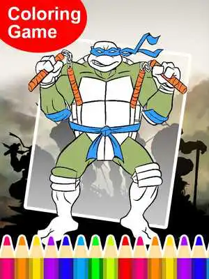 Play Coloring:Turtles Ninja Legends