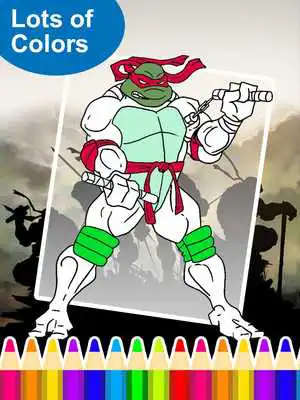 Play Coloring:Turtles Ninja Legends