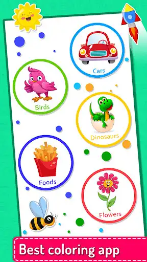 Play Coloring World - Coloring Game For Kids  and enjoy Coloring World - Coloring Game For Kids with UptoPlay