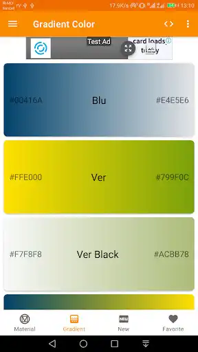 Play Color palette generator for android as an online game Color palette generator for android with UptoPlay