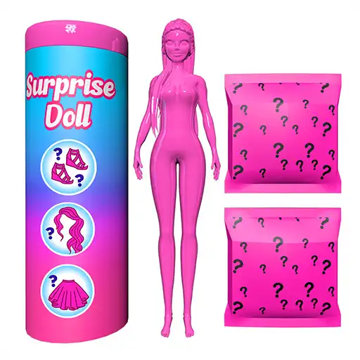 Play Color Reveal Suprise Doll Game APK