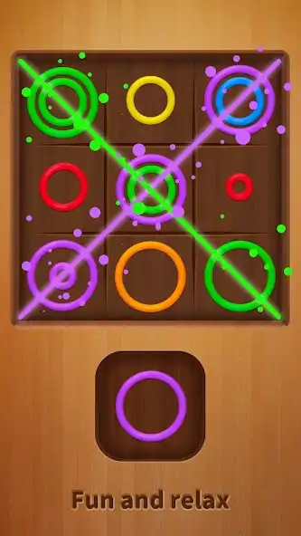 Play Color Ring - Match puzzle as an online game Color Ring - Match puzzle with UptoPlay