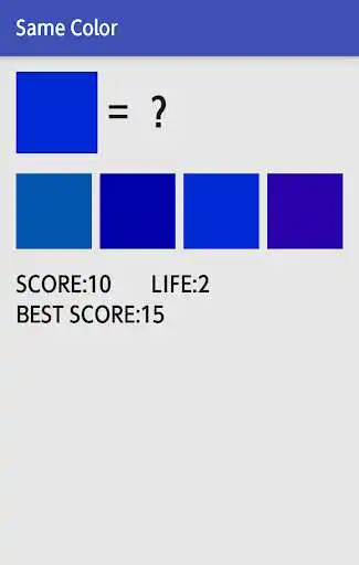 Play Color Sense Game