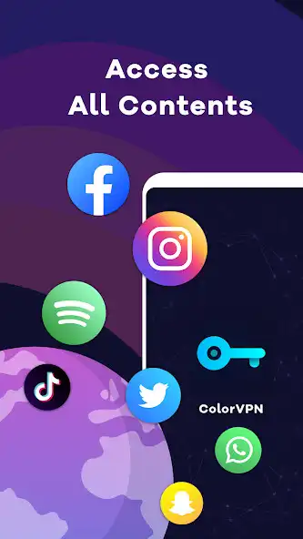 Play Color VPN - Secure Fast VPN  and enjoy Color VPN - Secure Fast VPN with UptoPlay