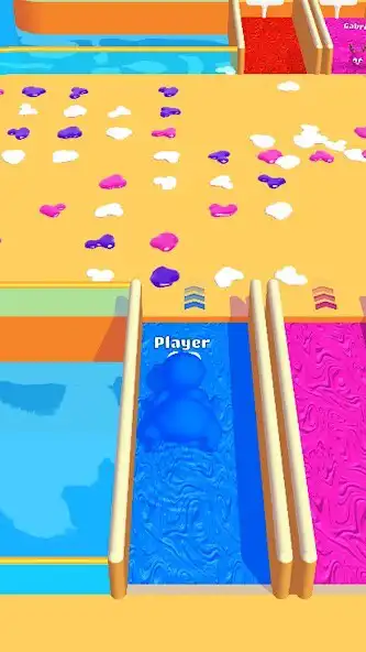 Play Color Water Race as an online game Color Water Race with UptoPlay